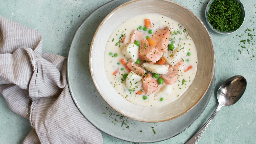 The famous Bergen Fish Soup